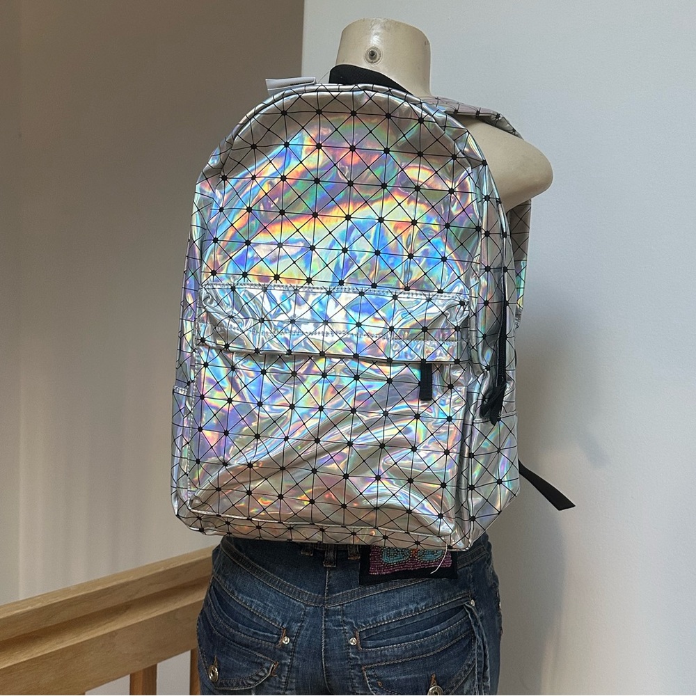Holographic Geometric Backpack - Picture 5 of 5